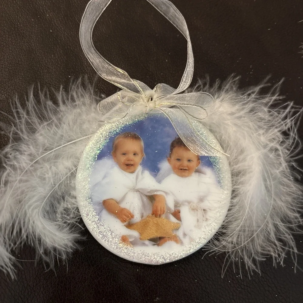 1998 Starlight Angels Set Of 3 Ornaments  NOS Baby Angels